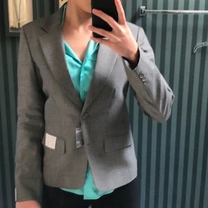 Custom made grey blazer with inside pockets